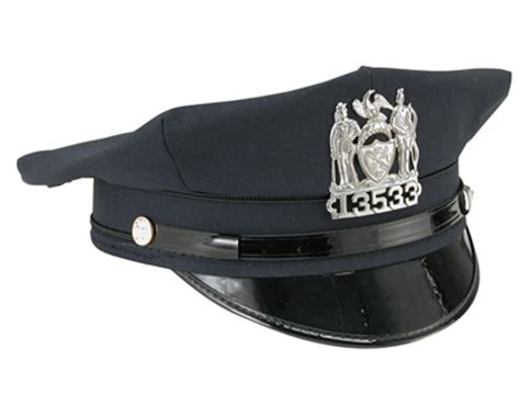 what hats do police wear.